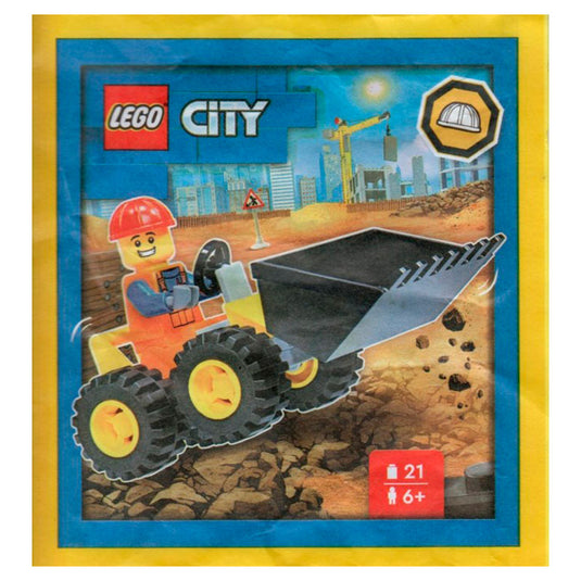 Lego - Foil Pack - Lego City - Builder with Digger #952310