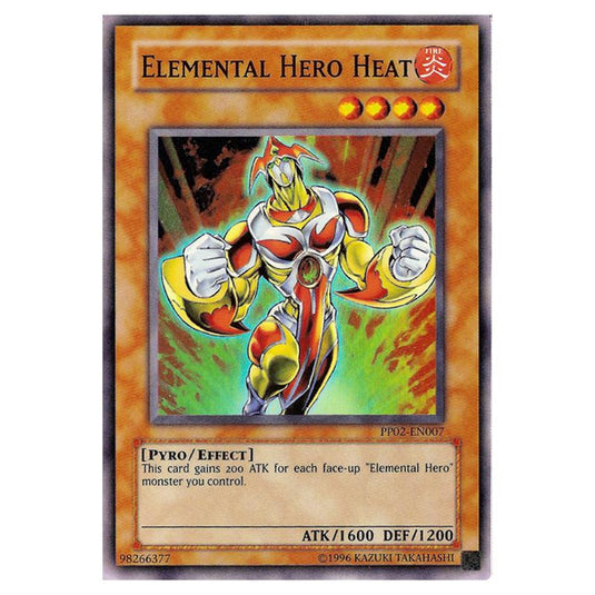 Yu-Gi-Oh! - Premium Pack 2 (TCG) - Elemental HERO Heat (Super Rare) PP02-EN007