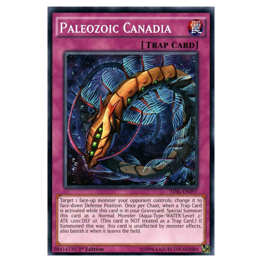 Yu-Gi-Oh! - The Dark Illusion - Paleozoic Canadia (Common) TDIL-EN097