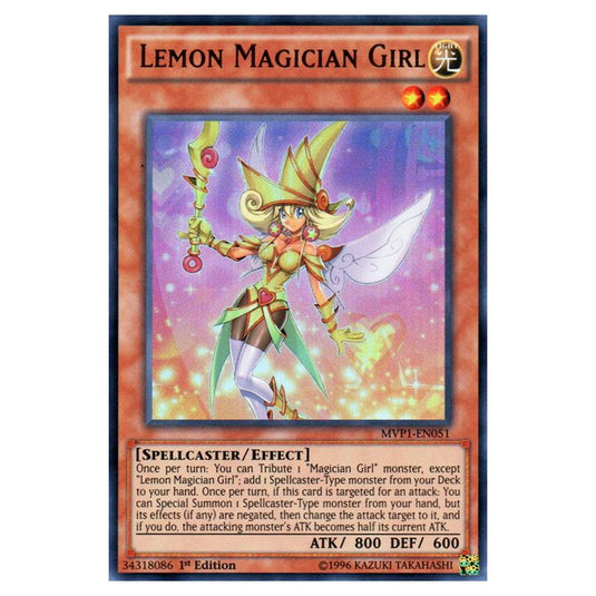 Yu-Gi-Oh! - Yu-Gi-Oh! The Dark Side of Dimensions Movie Pack - Lemon Magician Girl (Ultra Rare) MVP1-EN051