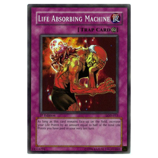 Yu-Gi-Oh! - Legacy of Darkness - Life Absorbing Machine (Common) LOD-012