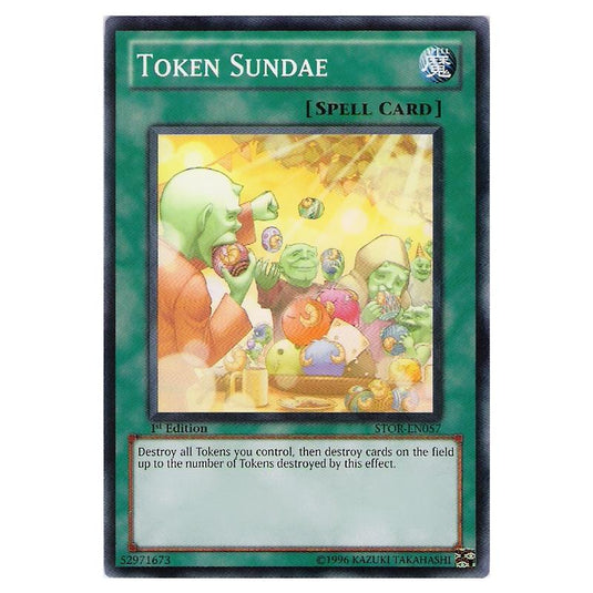 Yu-Gi-Oh! - Storm of Ragnarok - Token Sundae (Common) STOR-EN057