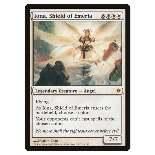 Magic The Gathering - Zendikar - Iona, Shield Of Emeria - 13/249