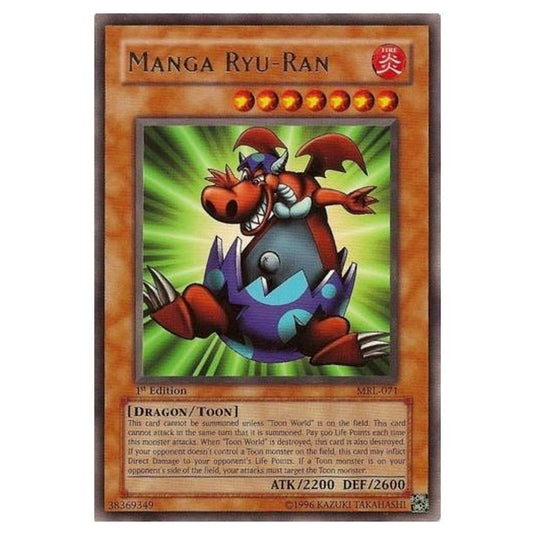 Yu-Gi-Oh! - Magic Ruler - Manga Ryu-Ran (Rare) - MRL-EN071/050