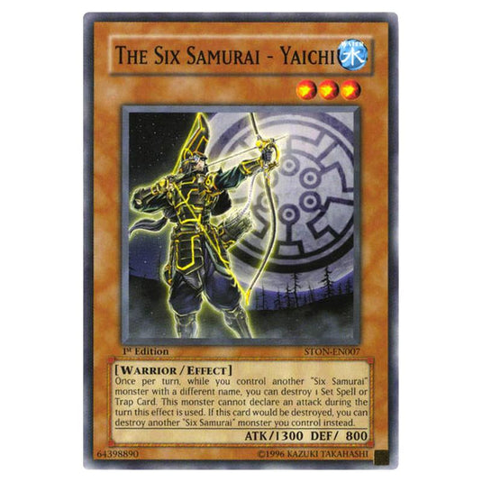 Yu-Gi-Oh! - Strike of Neos - The Six Samurai - Yaichi (Common) STON-EN007