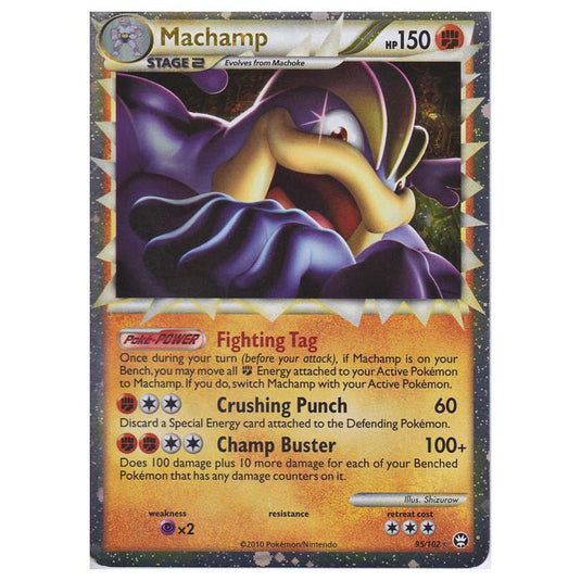 Pokemon - HGSS - Triumphant - Machamp 95/102