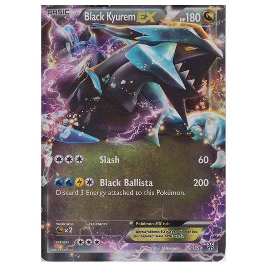 Pokemon - Black & White - Plasma Storm - Black Kyurem-EX - 95/135