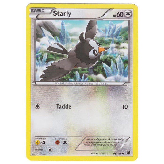 Pokemon - Black & White - Plasma Freeze - Starly - 95/116