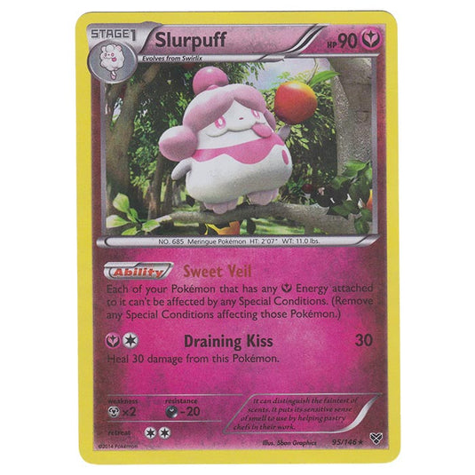 Pokemon - XY Base Set - Slurpuff - 95/146