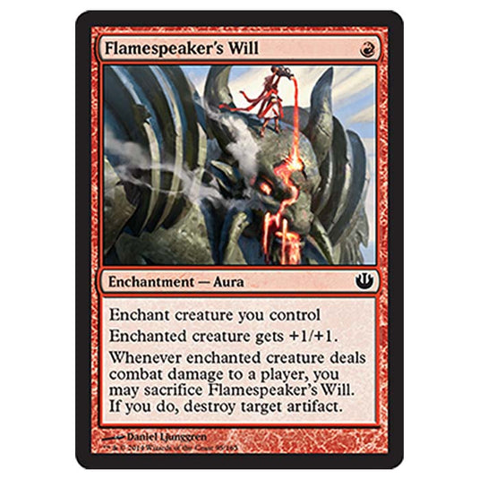 Magic the Gathering - Journey into Nyx - Flamespeaker's Will - 95/165