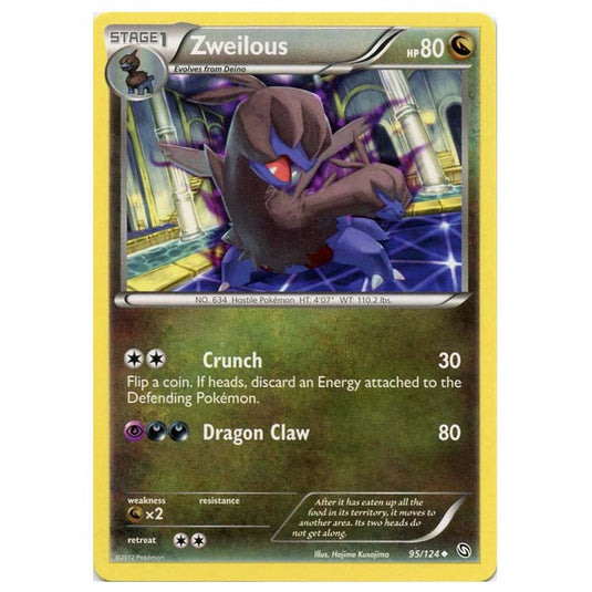 Pokemon - Black & White - Dragons Exalted - Zweilous - 95/124