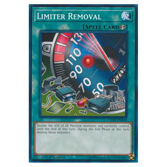 Yu-Gi-Oh! - Legendary Dragon Decks - Limiter Removal (Common) LEDD-ENB18