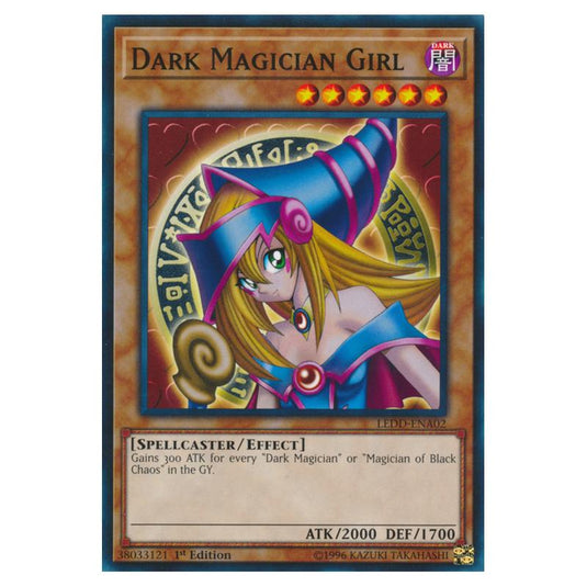 Yu-Gi-Oh! - Legendary Dragon Decks - Dark Magician Girl (Common) LEDD-ENA02