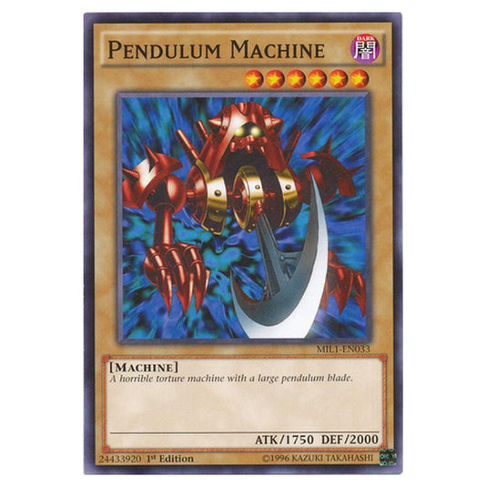 Yu-Gi-Oh! - Millennium Pack - Pendulum Machine (Common) MIL1-EN033
