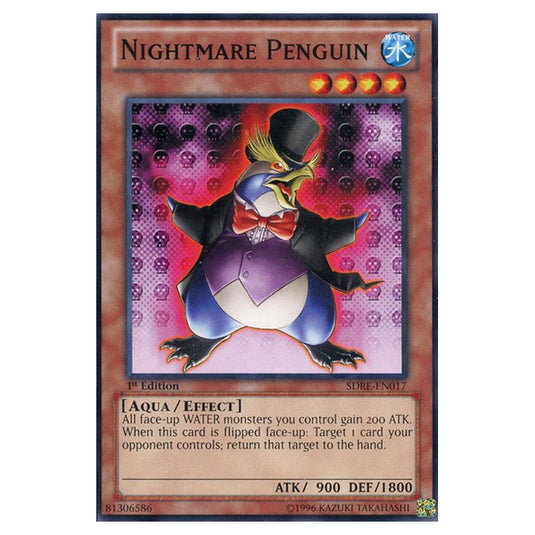 Yu-Gi-Oh! - Realm of the Sea Emperor Structure Deck - Nightmare Penguin (Common) SDRE-EN017