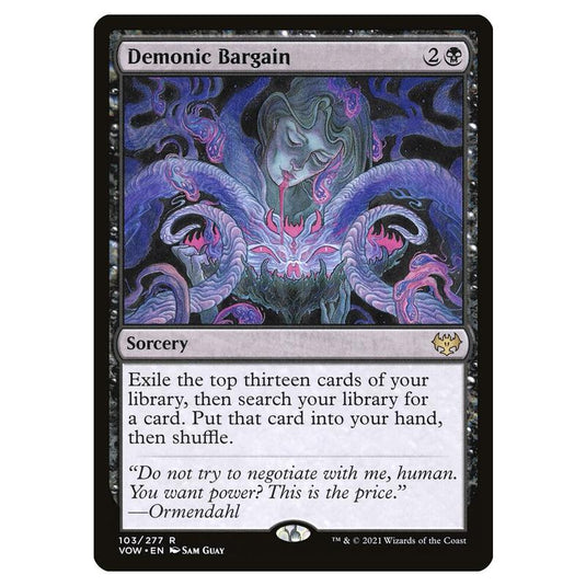 Magic the Gathering - The List - Demonic Bargain