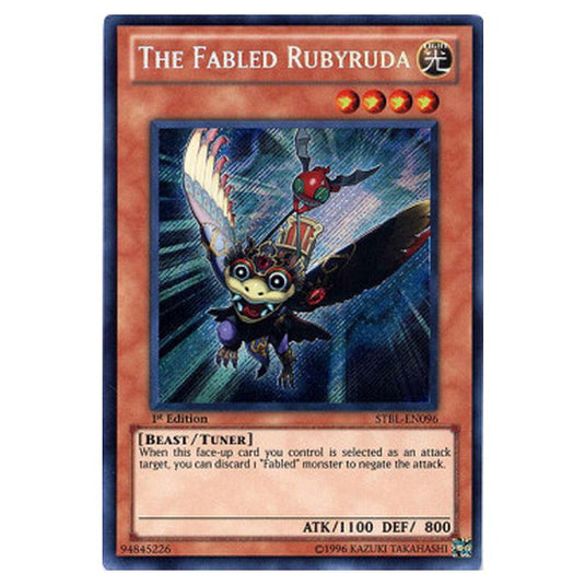Yu-Gi-Oh! - Starstrike Blast - The Fabled Rubyruda (Secret Rare) - STBL-EN096