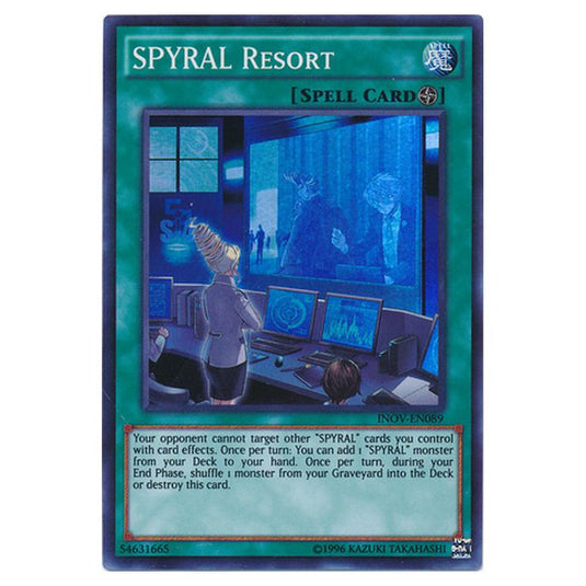 Yu-Gi-Oh! - Invasion - Vengeance - SPYRAL Resort (Super Rare) INOV-EN089