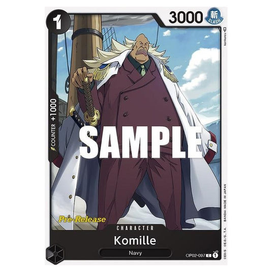 One Piece - OP-02: Paramount War Promos - Komille - OP02-097