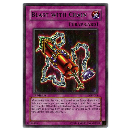 Yu-Gi-Oh! - Legacy of Darkness - Blast with Chain (Rare) LOD-088
