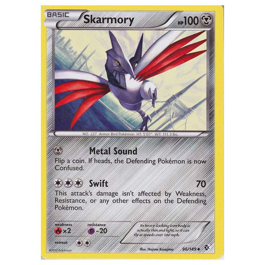 Pokemon - Black & White - Boundaries Crossed - Skarmory 96/149