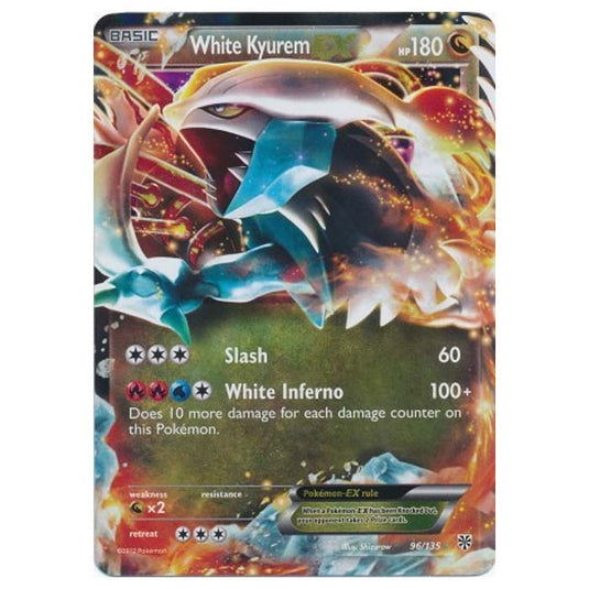 Pokemon - Black & White - Plasma Storm - White Kyurem-EX - 96/135