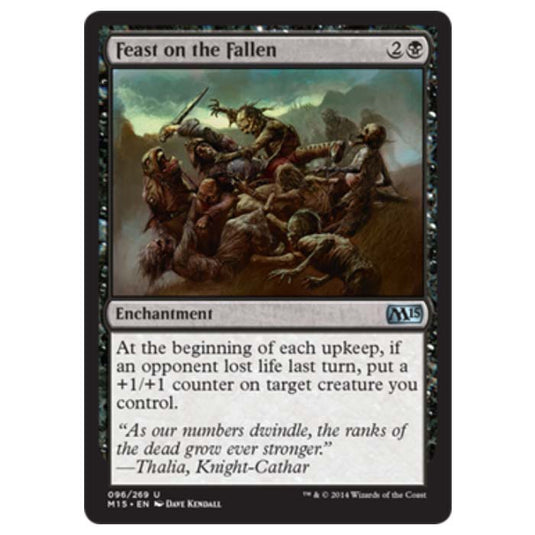 Magic the Gathering - M15 Core Set - Feast on the Fallen - 96/269