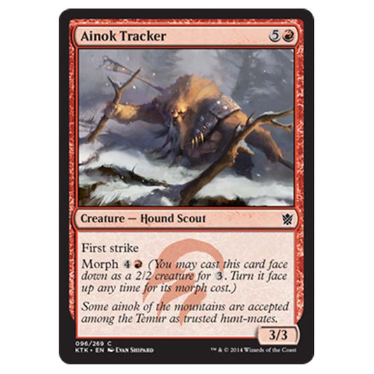 Magic the Gathering - Khans Of Tarkir - Ainok Tracker - 96/269