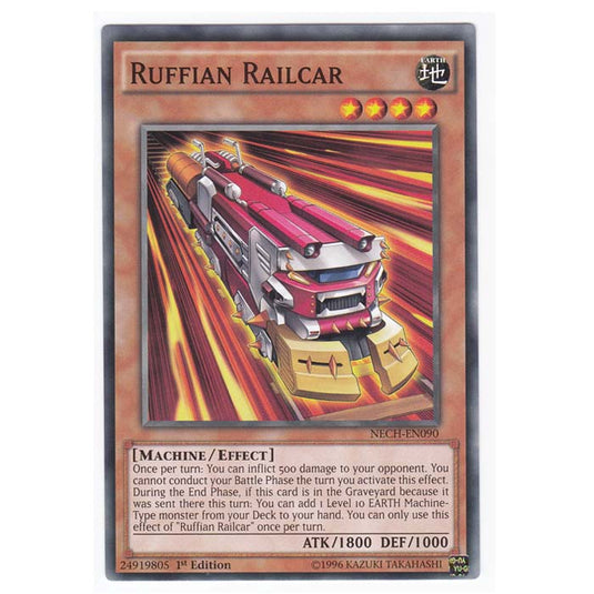 Yu-Gi-Oh! - The New Challengers - Ruffian Railcar - 90/99