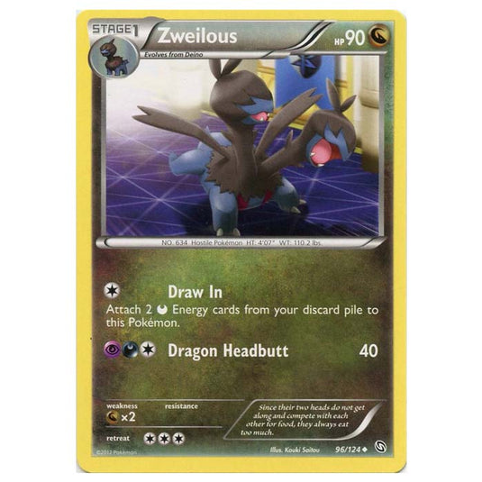 Pokemon - Black & White - Dragons Exalted - Zweilous - 96/124