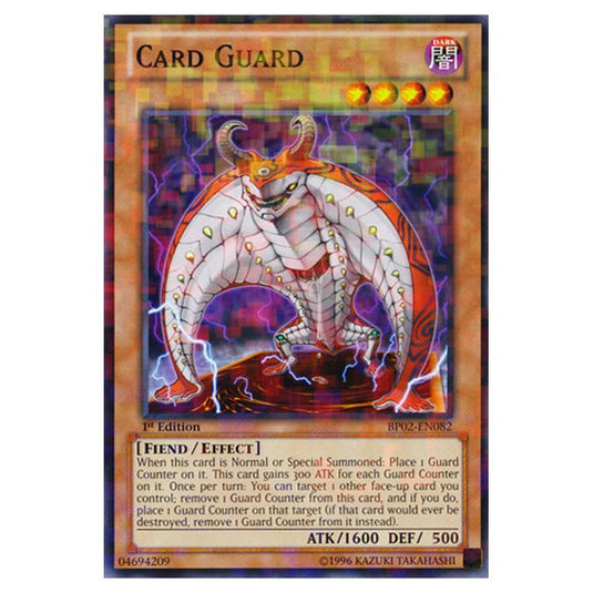 Yu-Gi-Oh! - Battle Pack 2 - War of the Giants - Card Guard (Mosaic Rare) BP02-EN082