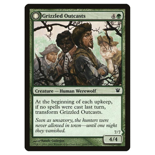Magic the Gathering - Innistrad - Grizzled Outcasts // Krallenhorde Wantons - 185/264