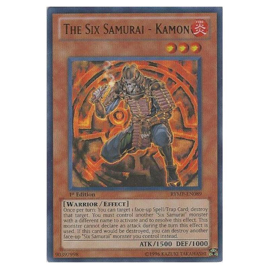 Yu-Gi-Oh! - Ra Yellow Mega Pack - The Six Samurai - Kamon (Ultra Rare) RYMP-EN089