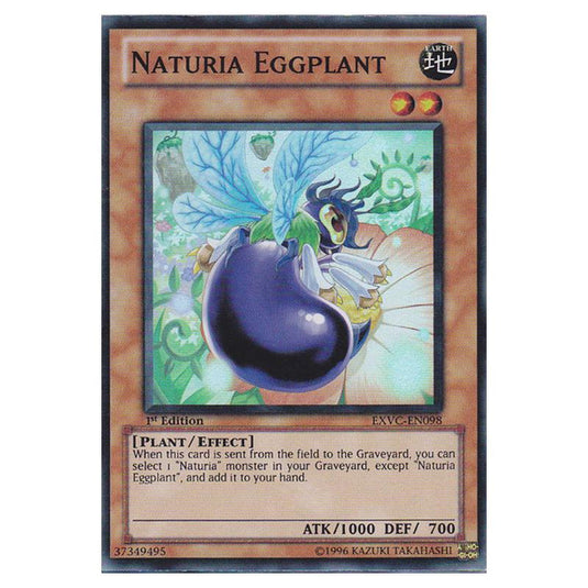 Yu-Gi-Oh! - Extreme Victory - Naturia Eggplant (Super Rare) EXVC-EN098