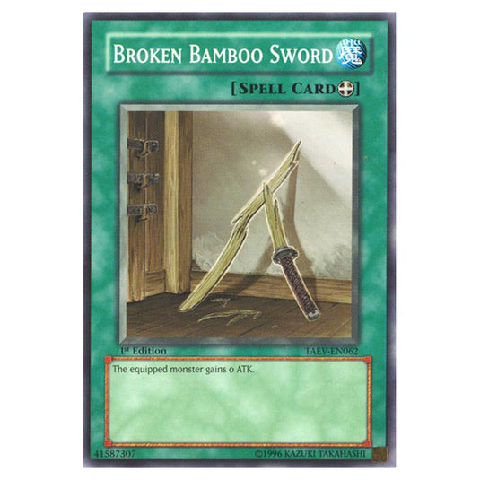 Yu-Gi-Oh! - Tactical Evolution - Broken Bamboo Sword (Common) TAEV-EN062