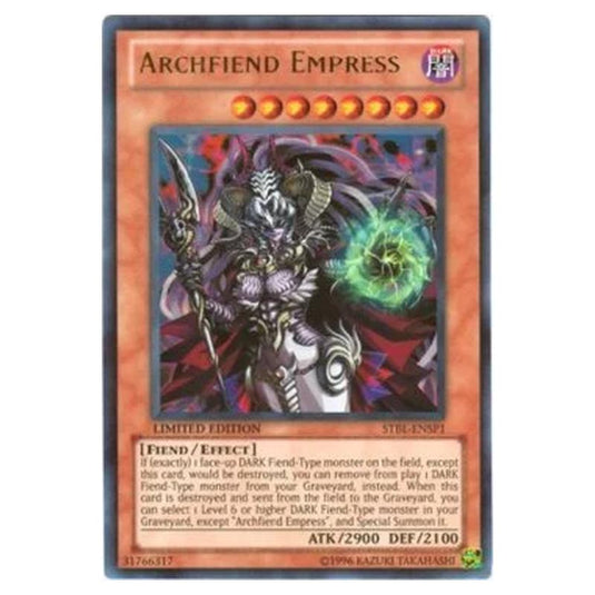 Yu-Gi-Oh! - Starstrike Blast - Archfiend Empre (Ultra Rare) - STBL-EN001