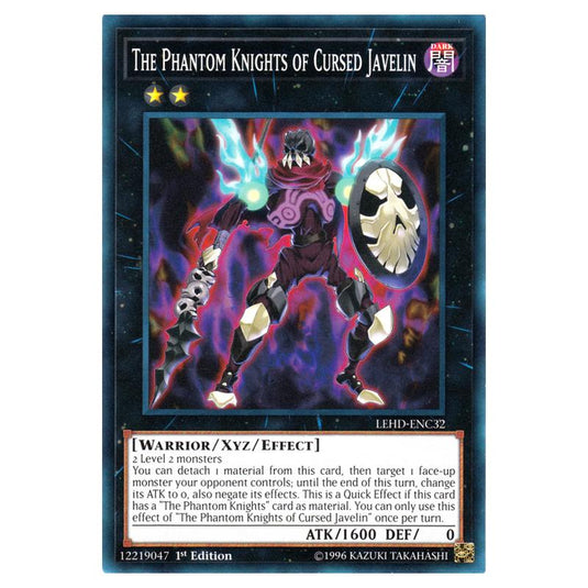 Yu-Gi-Oh! - Legendary Hero Decks - The Phantom Knights of Cursed Javelin (Common) LEHD-ENC32