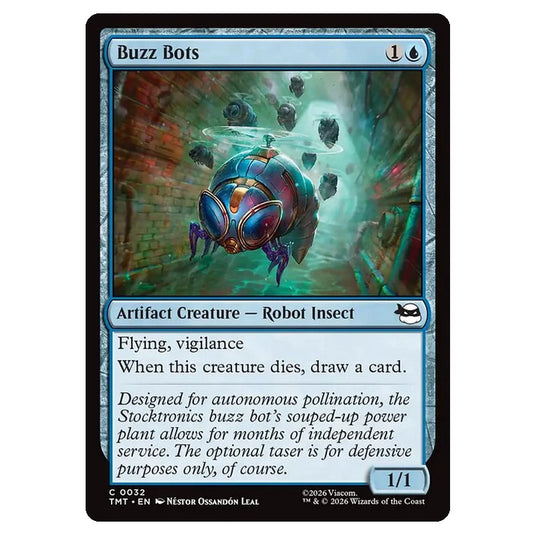 Magic The Gathering - Teenage Mutant Ninja Turtles - Buzz Bots - 0032