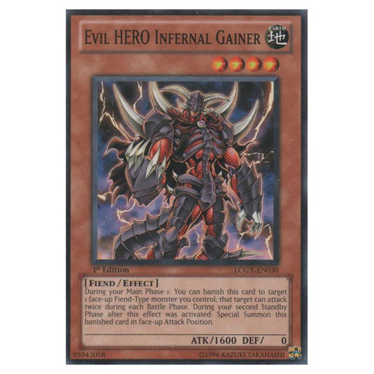 Yu-Gi-Oh! - Legendary Collection 2 - The Duel Academy Years Mega Pack - Evil HERO Infernal Gainer (Common) LCGX-EN030