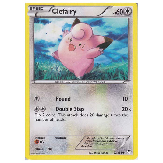 Pokemon - Black & White - Plasma Storm - Clefairy - 97/135