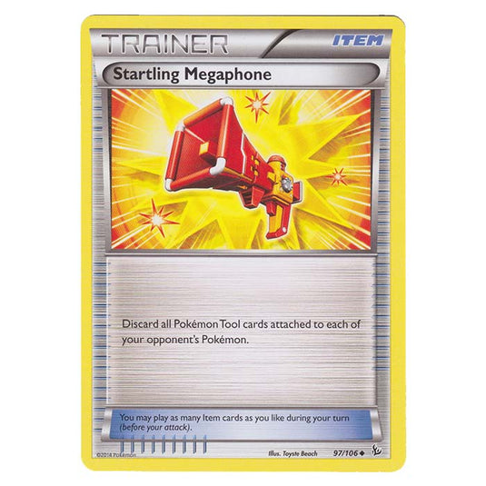 Pokemon - XY - Flashfire - Startling Megaphone - 97/106