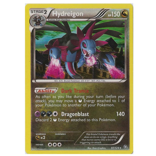 Pokemon - Black & White - Dragons Exalted - Hydreigon - 97/124