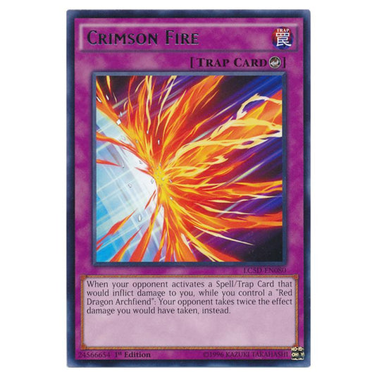 Yu-Gi-Oh! - Legendary Collection 5D's Mega Pack - Crimson Fire (Rare) LC5D-EN080