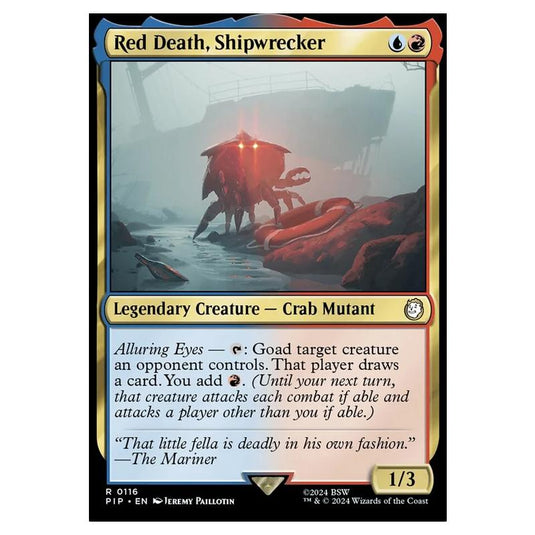 Magic The Gathering - Universes Beyond - Fallout - Red Death, Shipwrecker - 0116