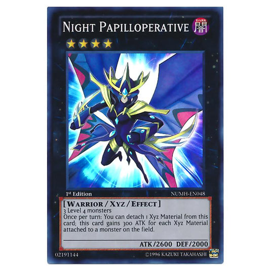 Yu-Gi-Oh! - Number Hunters - Night Papilloperative (Super Rare) NUMH-EN048