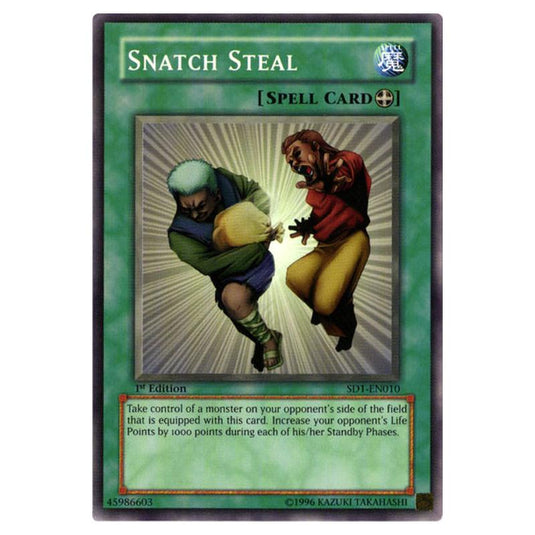 Yu-Gi-Oh! - Structure Deck - Dragon\\'s Roar - Snatch Steal (Common) SD1-EN010