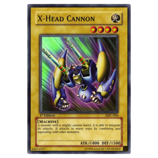 Yu-Gi-Oh! - Magician\'s Force - X-Head Cannon (Super Rare) MFC-004