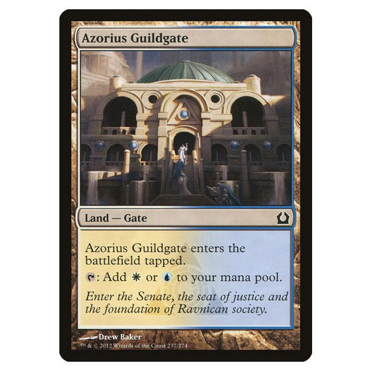 Magic The Gathering - Return To Ravnica - Azorius Guildgate - 237/274 (Foil)