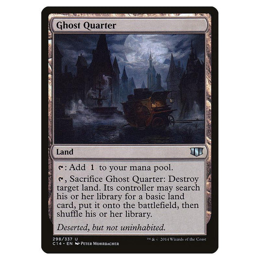 Magic The Gathering - Commander 2014 - Ghost Quarter - 298