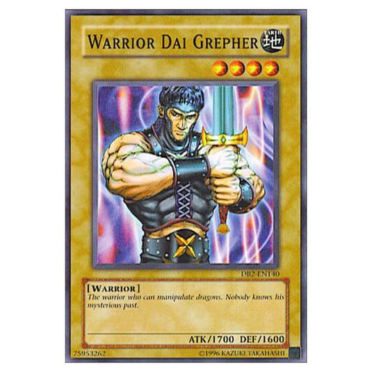 Yu-Gi-Oh! - Dark Beginning 2 - Warrior Dai Grepher (Common) DB2-EN140
